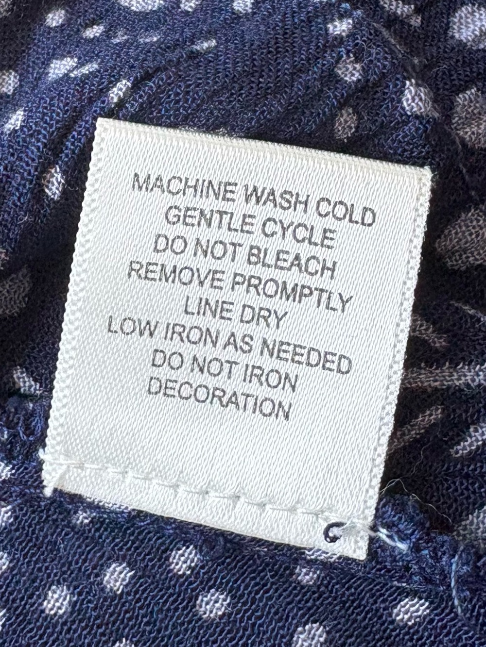 Lovestitch Navy Print Gold Sequin Lace Up Tank Top Boho Embellished M - Picture 4 of 6